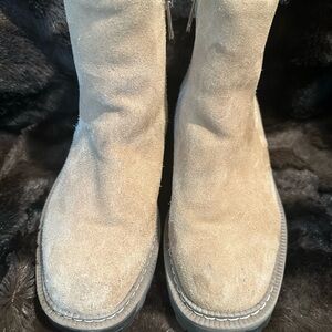 Sam Edelman Garret Platform Combat Boots Sz 1